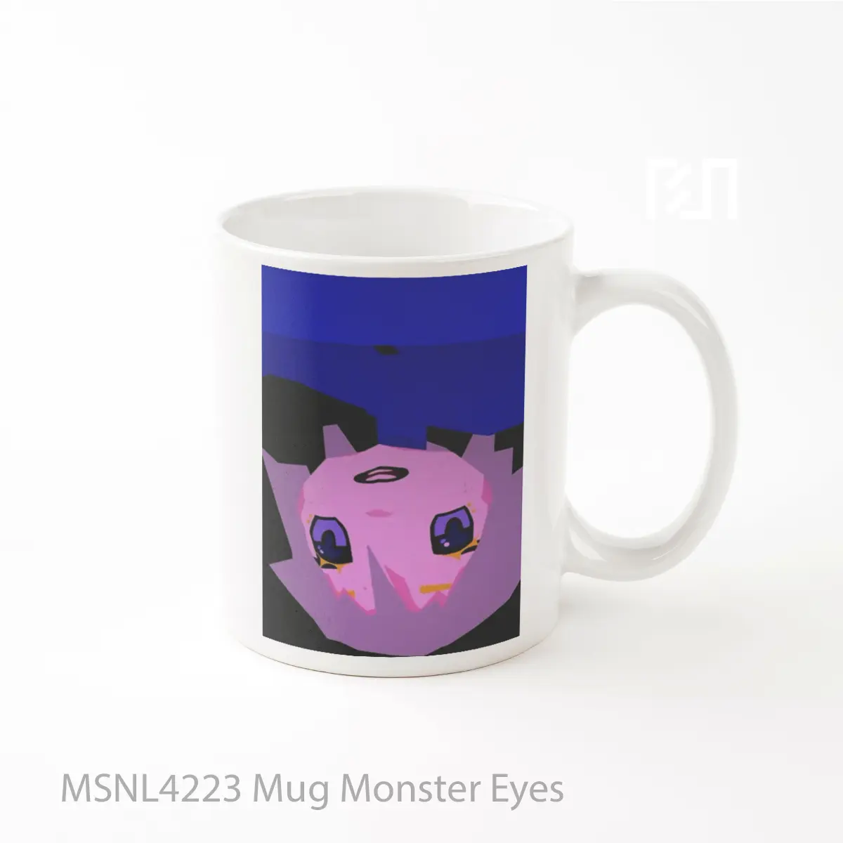 Mug Monster Eyes Gelas Keramik Tema Film MSNL4223