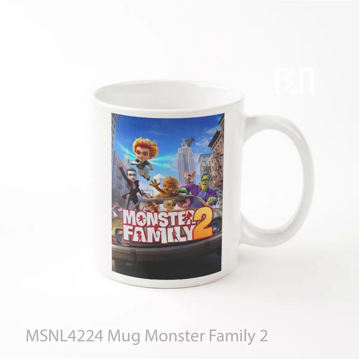 Mug Monster Family 2 Gelas Keramik Tema Film MSNL4224