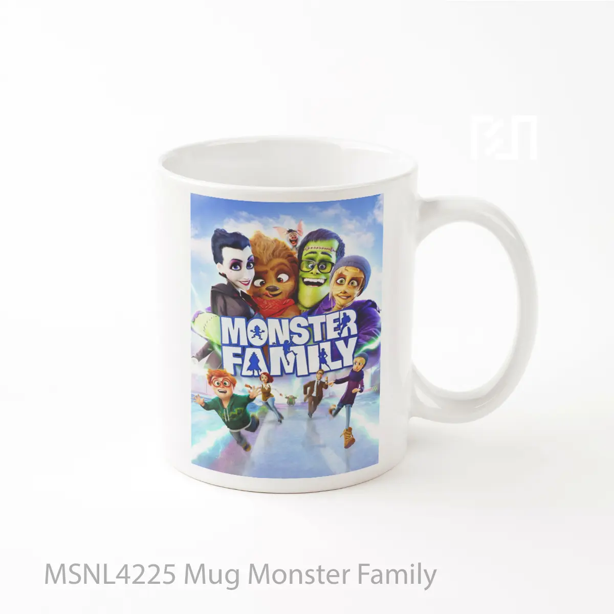 Mug Monster Family Gelas Keramik Tema Film MSNL4225