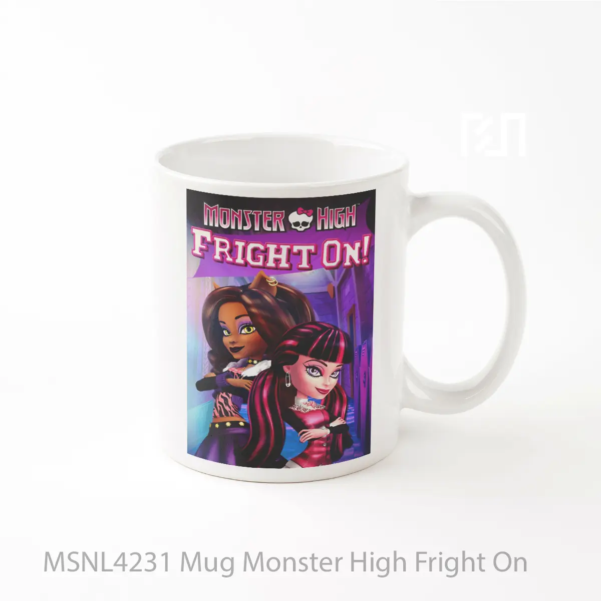 Mug Monster High Fright On Gelas Keramik Tema Film MSNL4231
