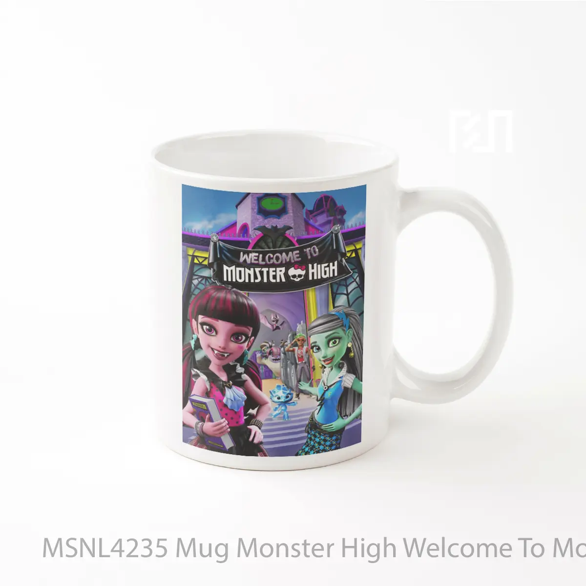 Mug Monster High Welcome To Monster High Gelas Keramik Tema Film MSNL4235