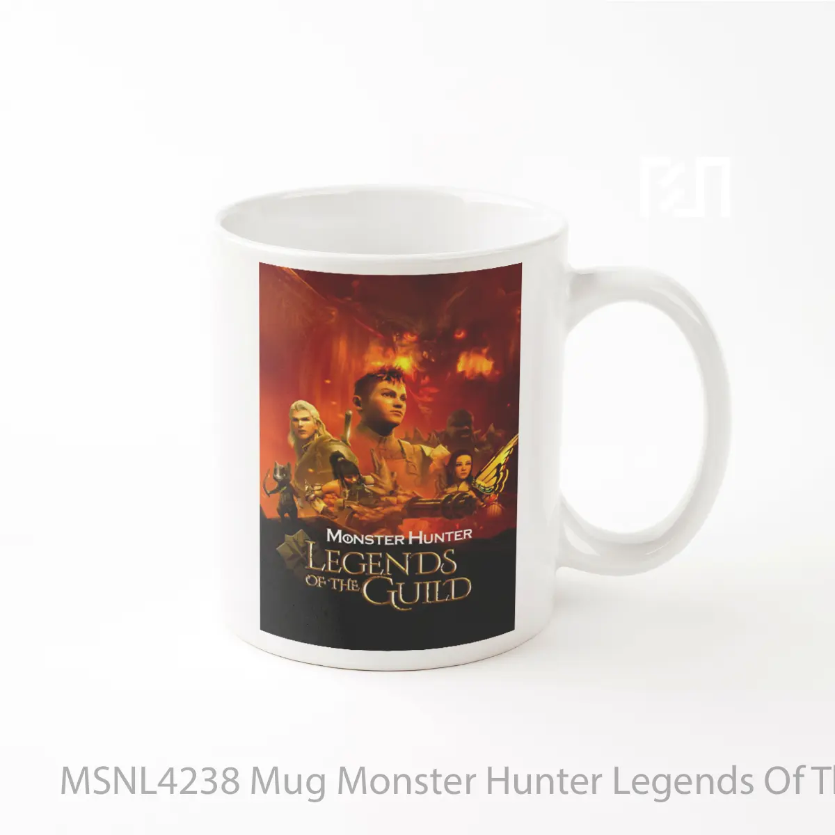Mug Monster Hunter Legends Of The Guild Gelas Keramik Tema Film MSNL4238
