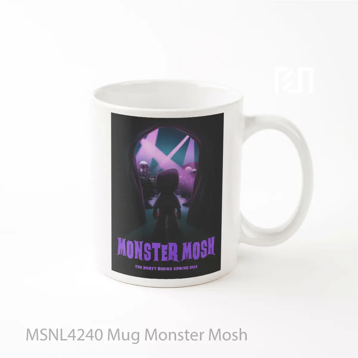Mug Monster Mosh Gelas Keramik Tema Film MSNL4240