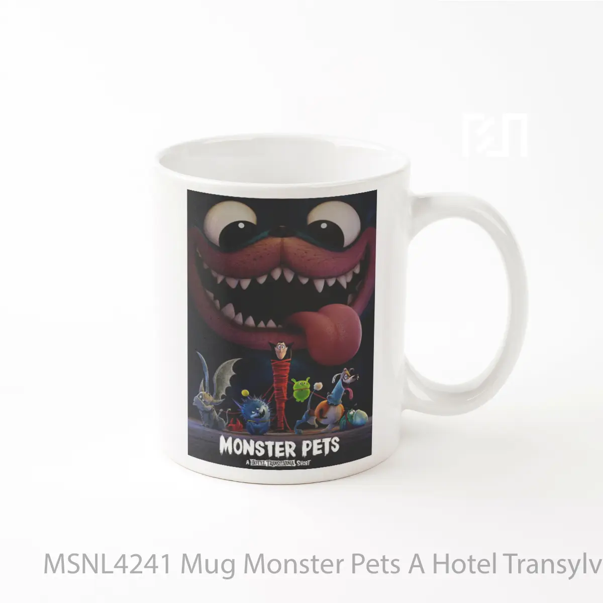 Mug Monster Pets A Hotel Transylvania Short Gelas Keramik Tema Film MSNL4241