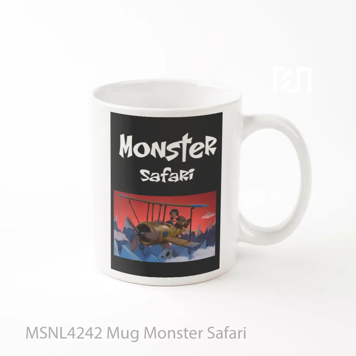 Mug Monster Safari Gelas Keramik Tema Film MSNL4242