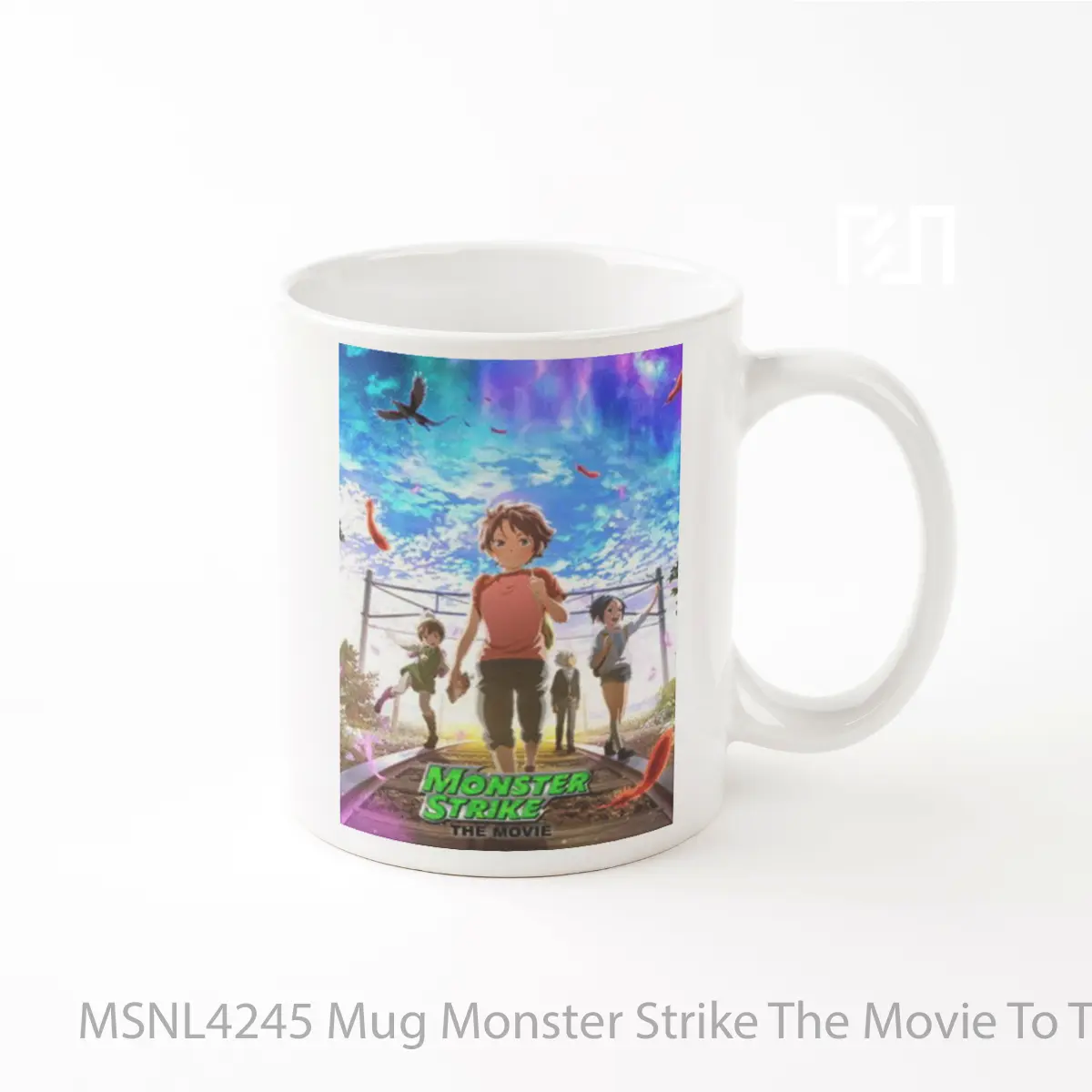 Mug Monster Strike The Movie To The Place Of Beginnings Gelas Keramik Tema Film MSNL4245