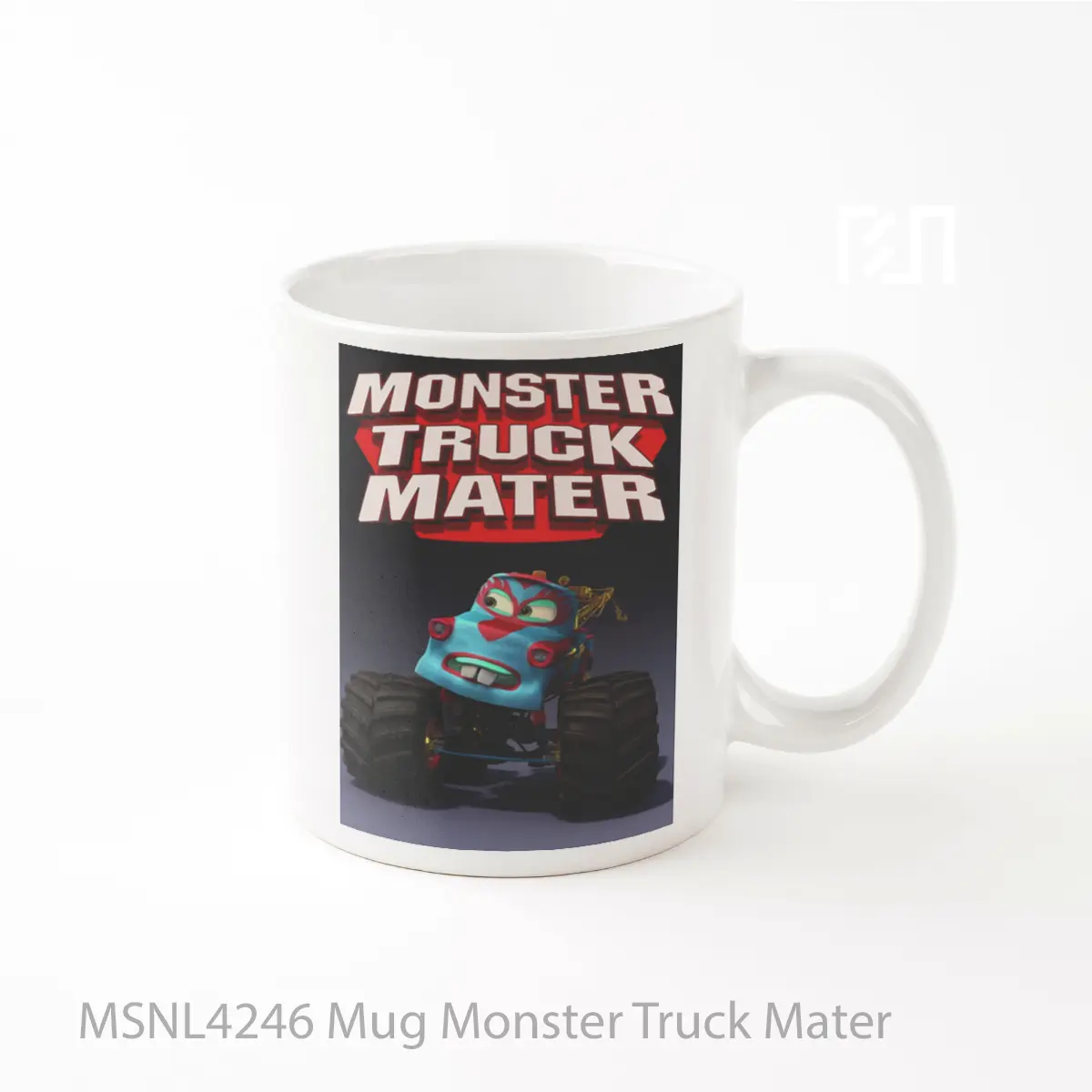 Mug Monster Truck Mater Gelas Keramik Tema Film MSNL4246