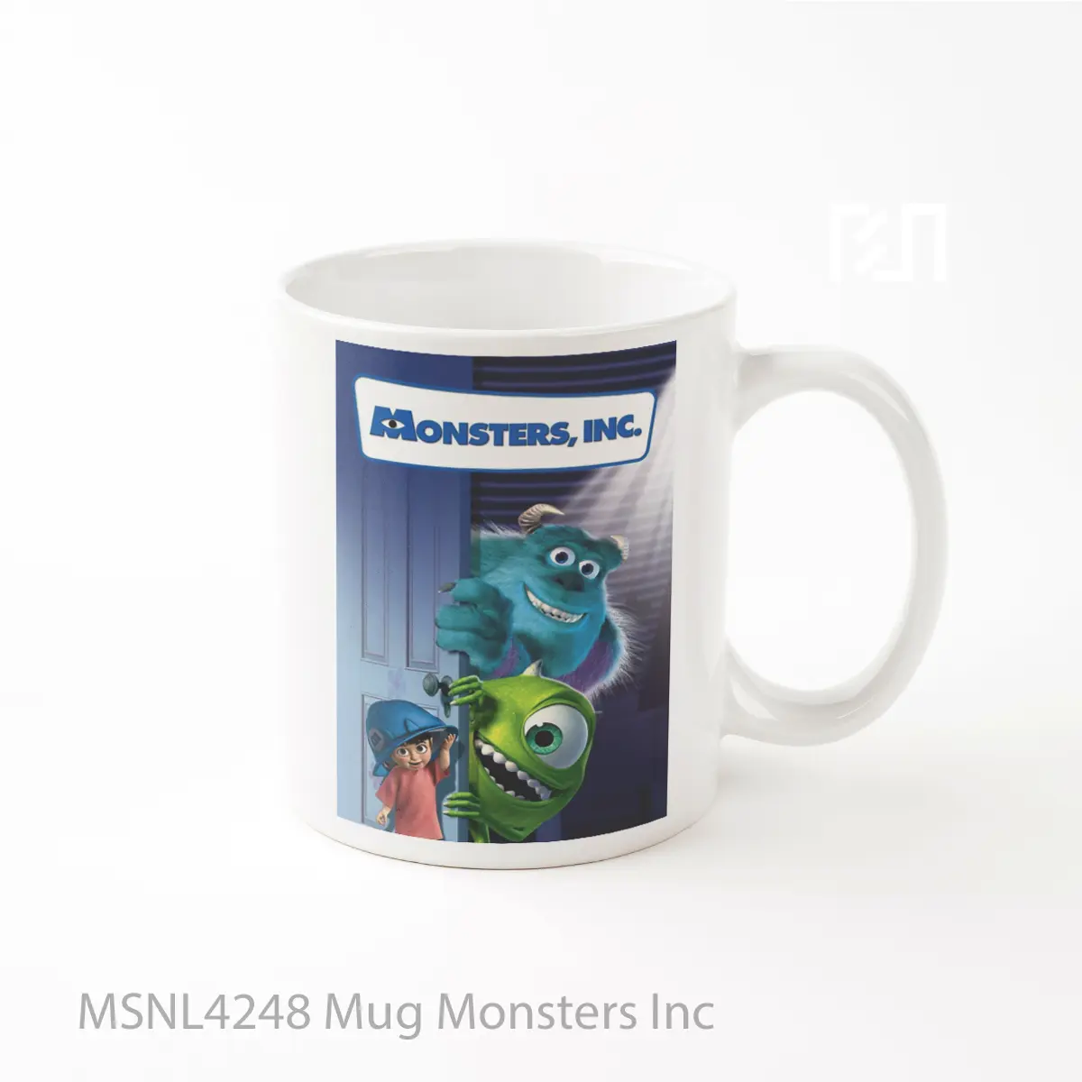 Mug Monsters Inc Gelas Keramik Tema Film MSNL4248