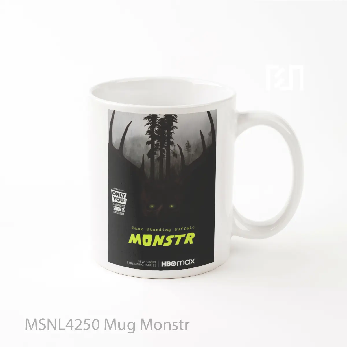 Mug Monstr Gelas Keramik Tema Film MSNL4250