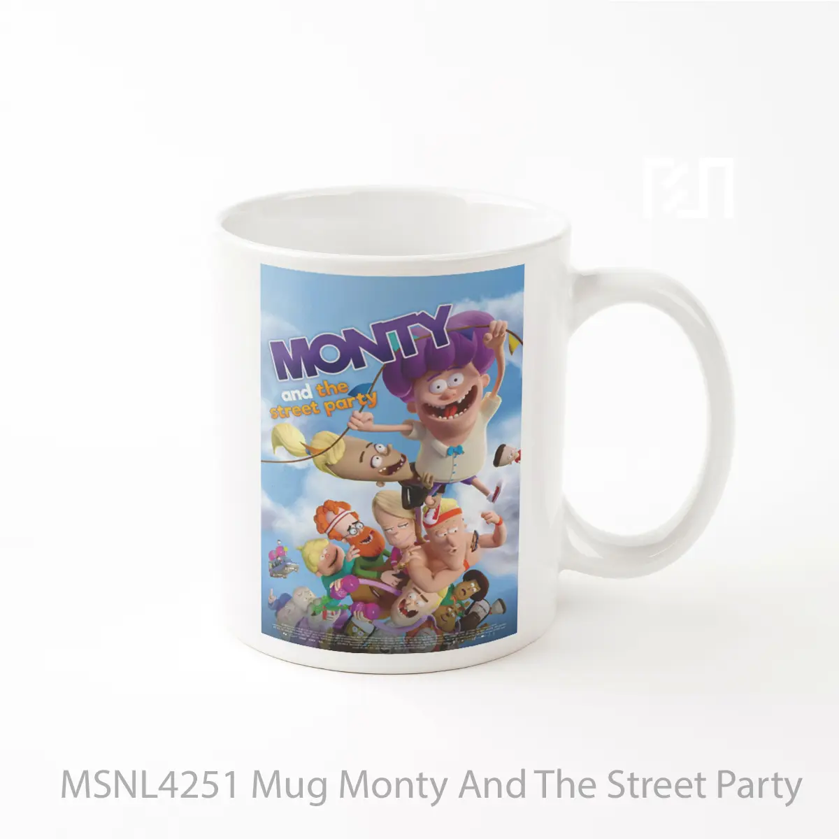 Mug Monty And The Street Party Gelas Keramik Tema Film MSNL4251