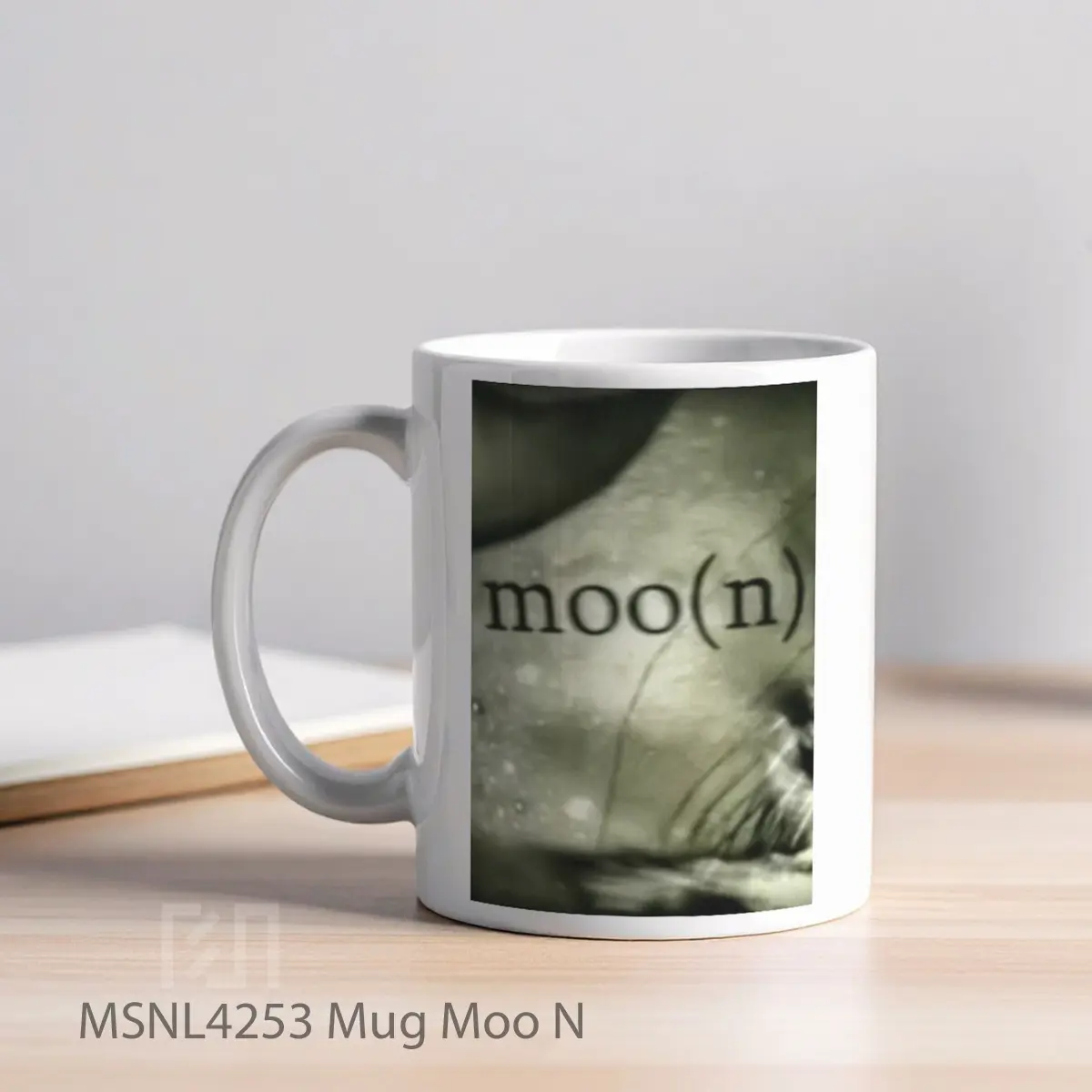 Mug Moo N Gelas Keramik Tema Film MSNL4253 - Tampak Kiri