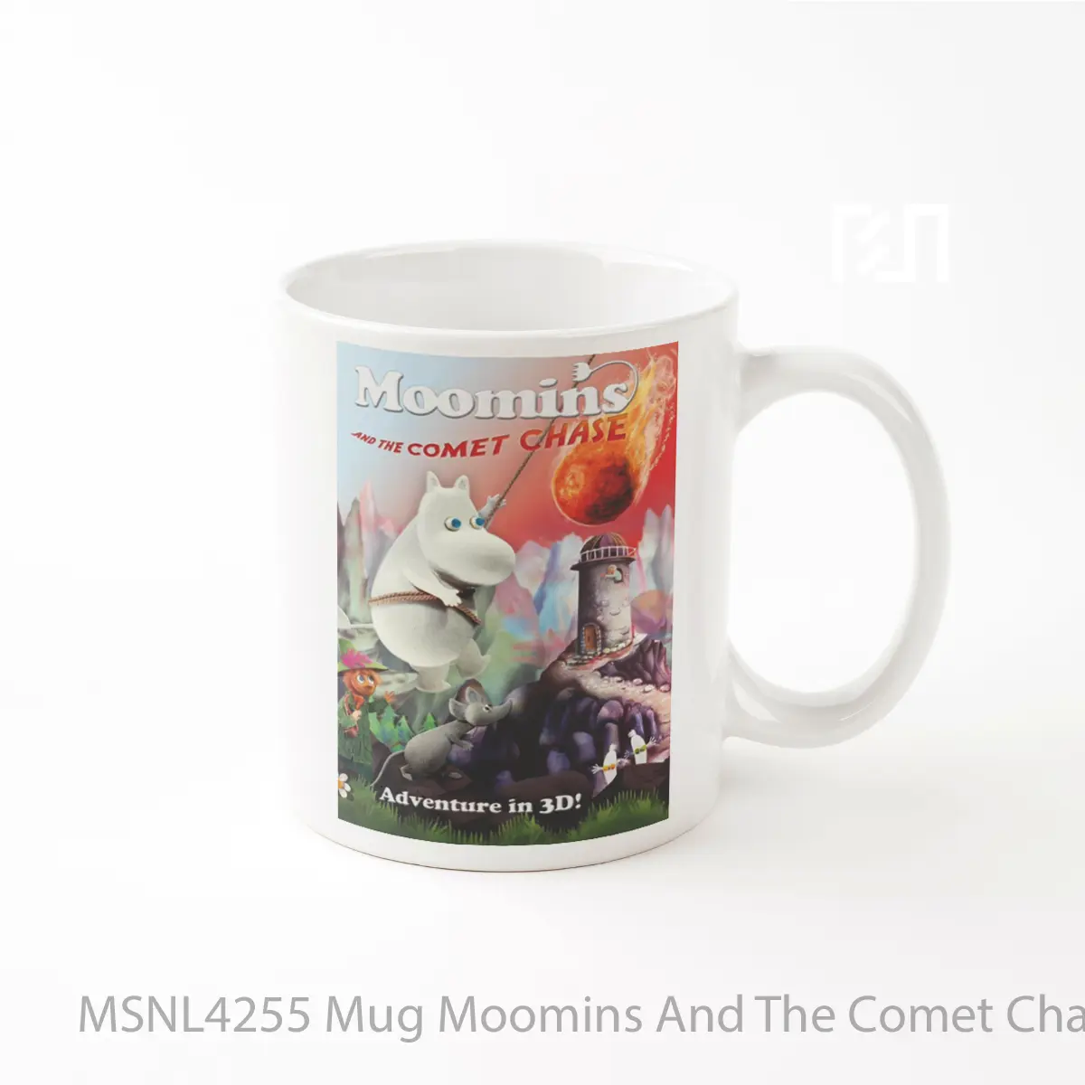 Mug Moomins And The Comet Chase Gelas Keramik Tema Film MSNL4255
