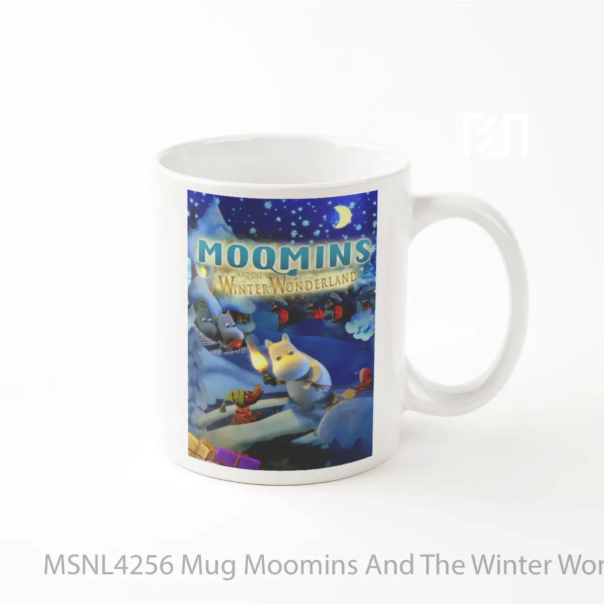 Mug Moomins And The Winter Wonderland Gelas Keramik Tema Film MSNL4256