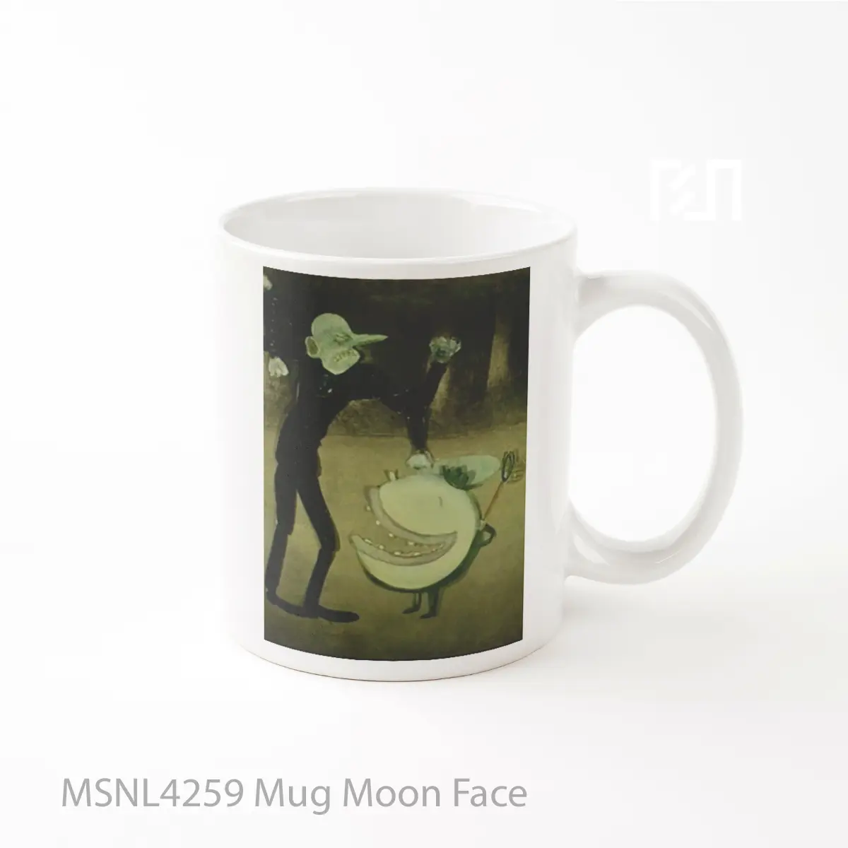 Mug Moon Face Gelas Keramik Tema Film MSNL4259