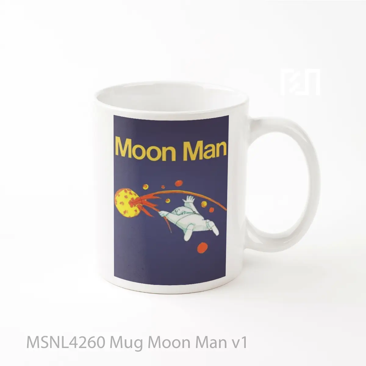 Mug Moon Man V1 Gelas Keramik Tema Film MSNL4260