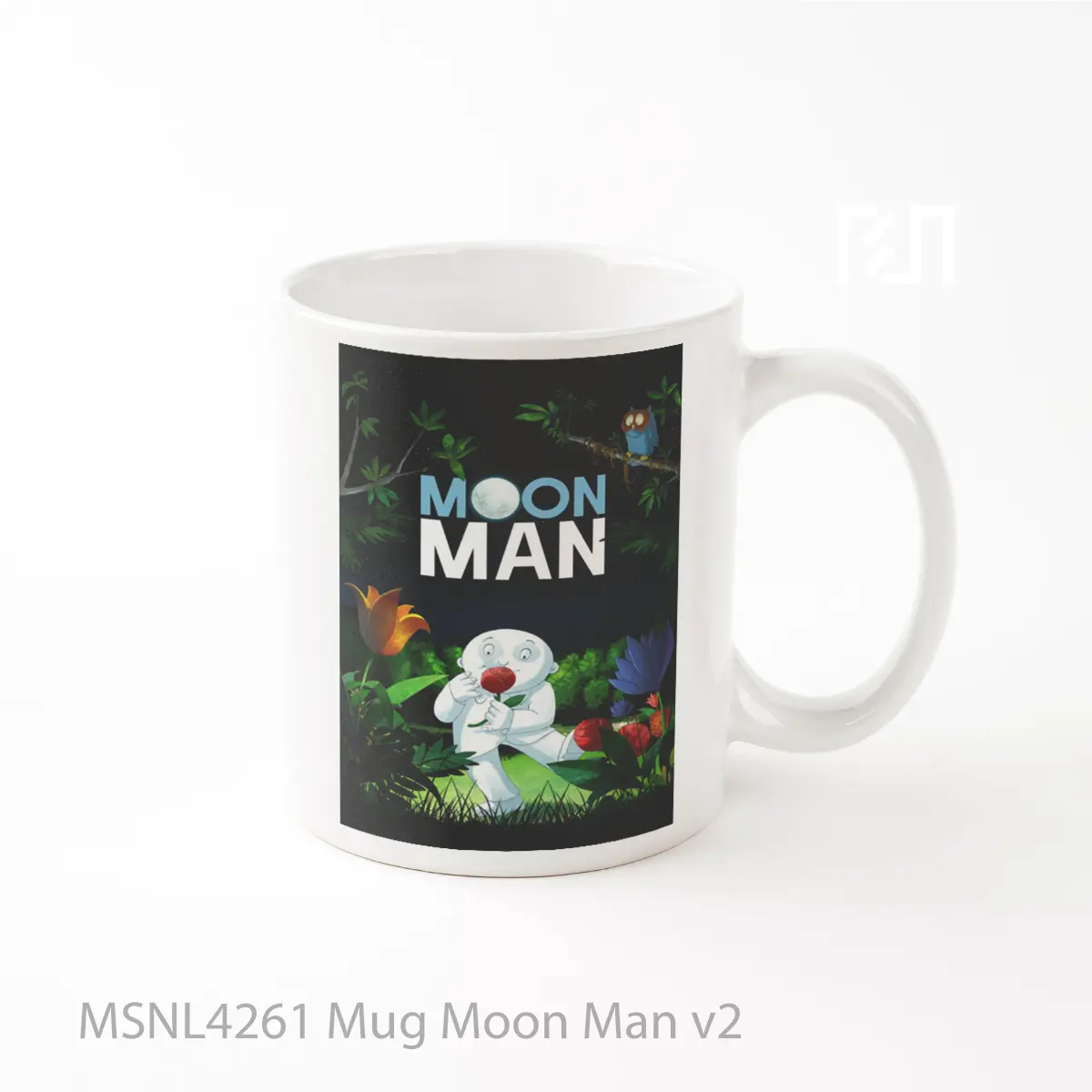 Mug Moon Man V2 Gelas Keramik Tema Film MSNL4261
