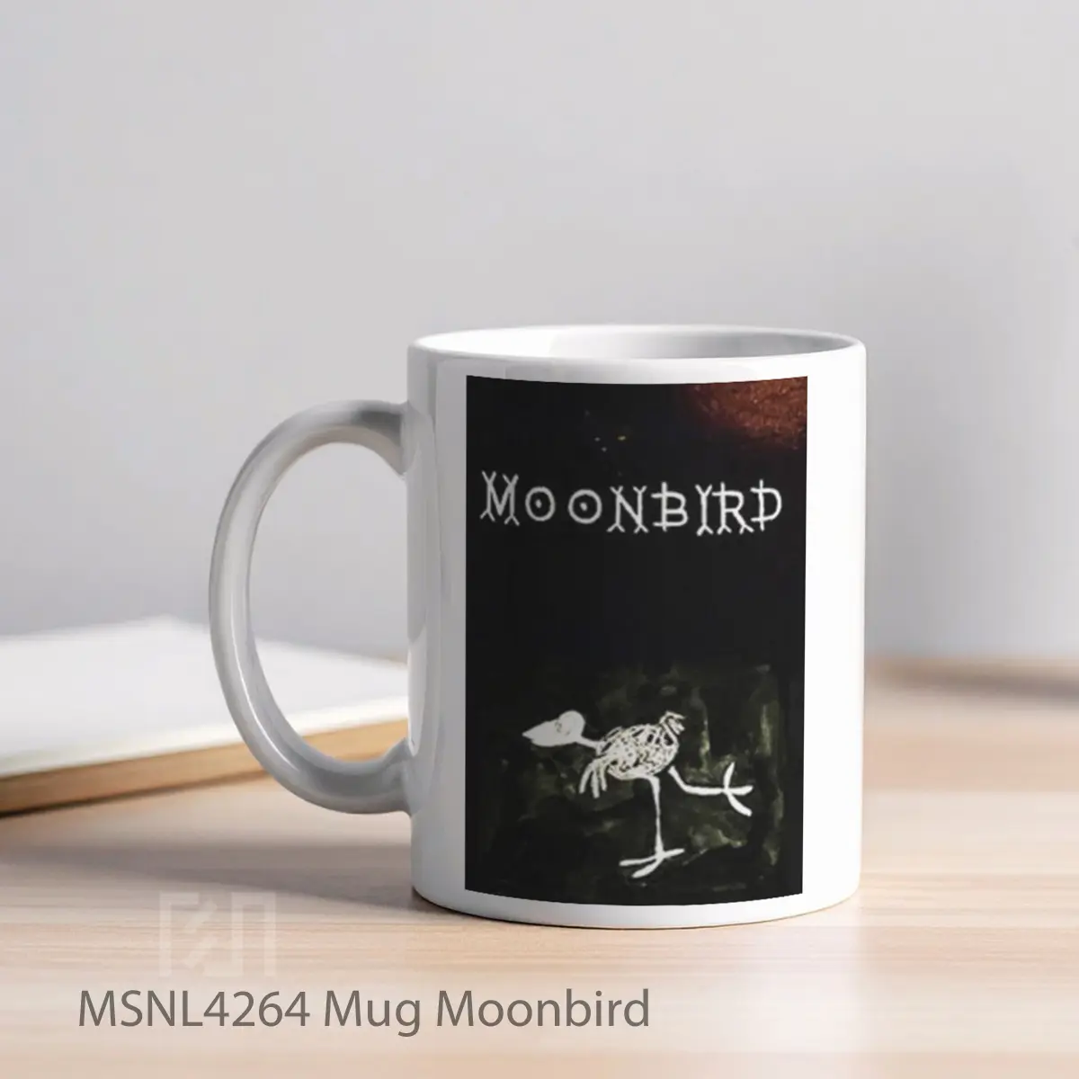 Mug Moonbird Gelas Keramik Tema Film MSNL4264 - Tampak Kiri
