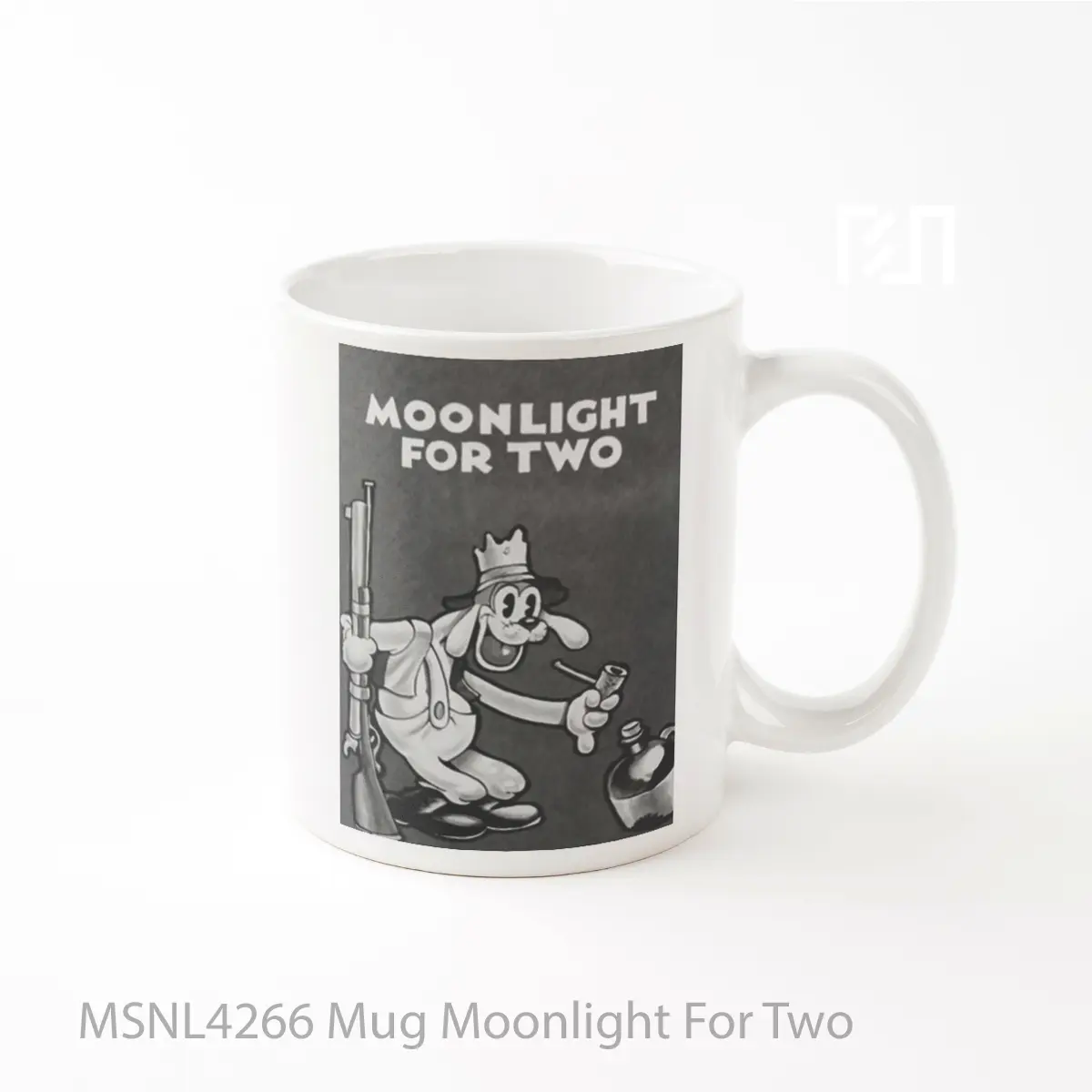 Mug Moonlight For Two Gelas Keramik Tema Film MSNL4266