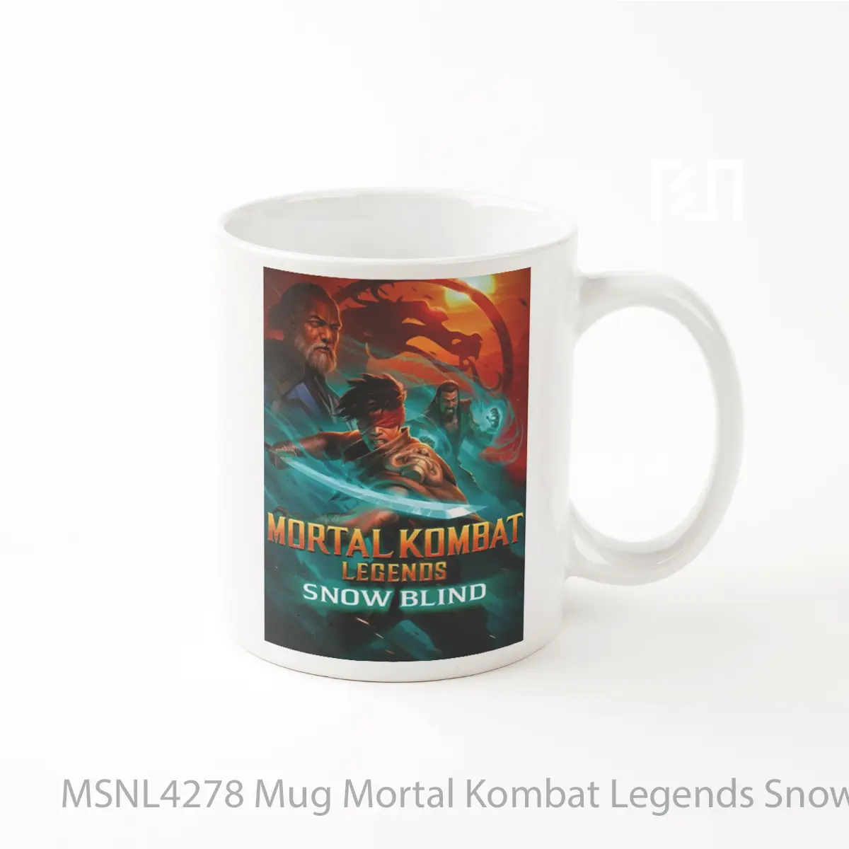 Mug Mortal Kombat Legends Snow Blind Gelas Keramik Tema Film MSNL4278