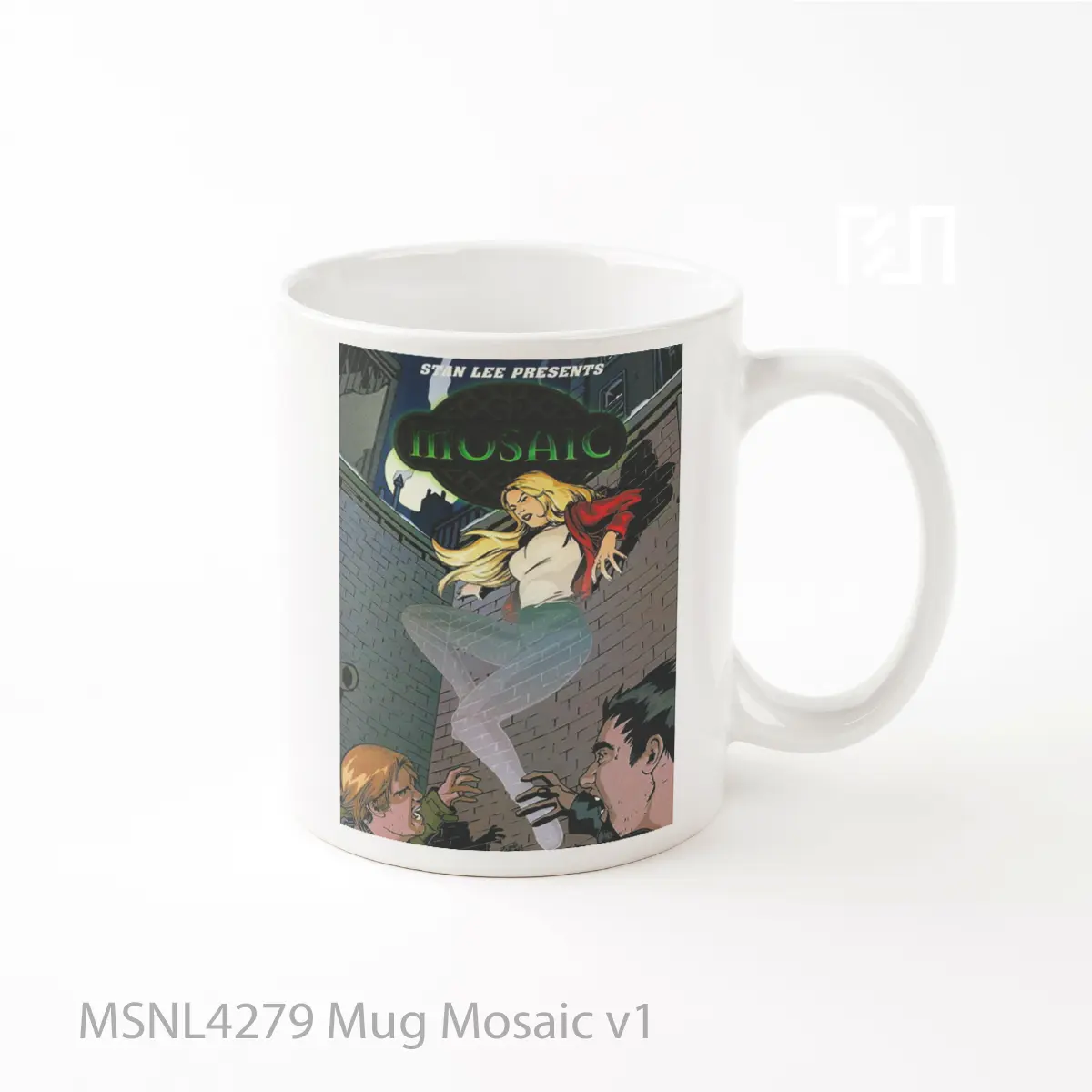 Mug Mosaic V1 Gelas Keramik Tema Film MSNL4279