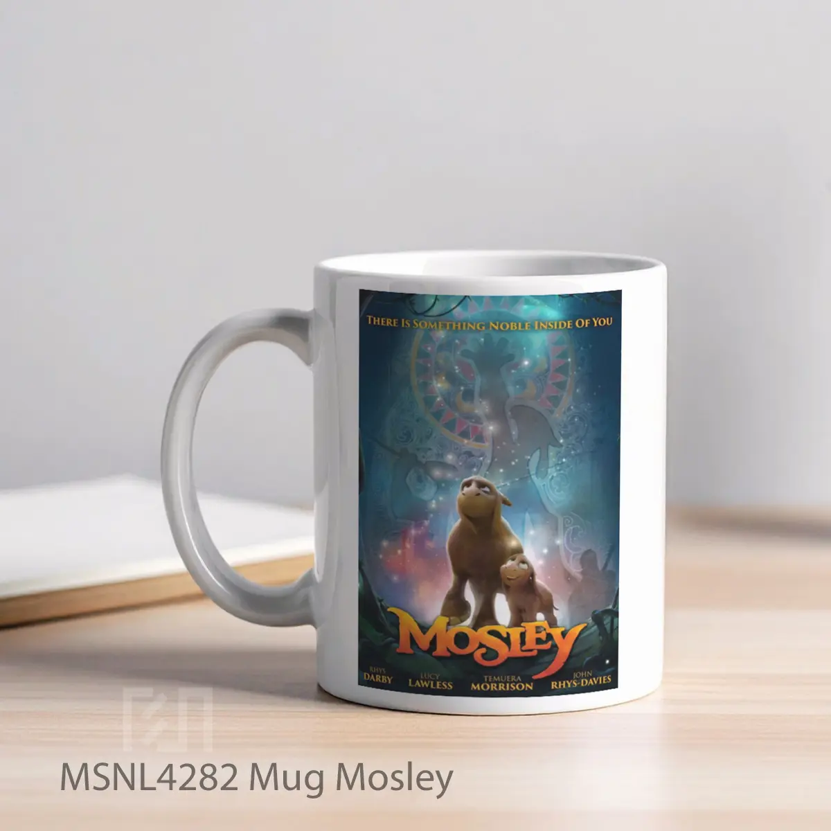 Mug Mosley Gelas Keramik Tema Film MSNL4282 - Tampak Kiri