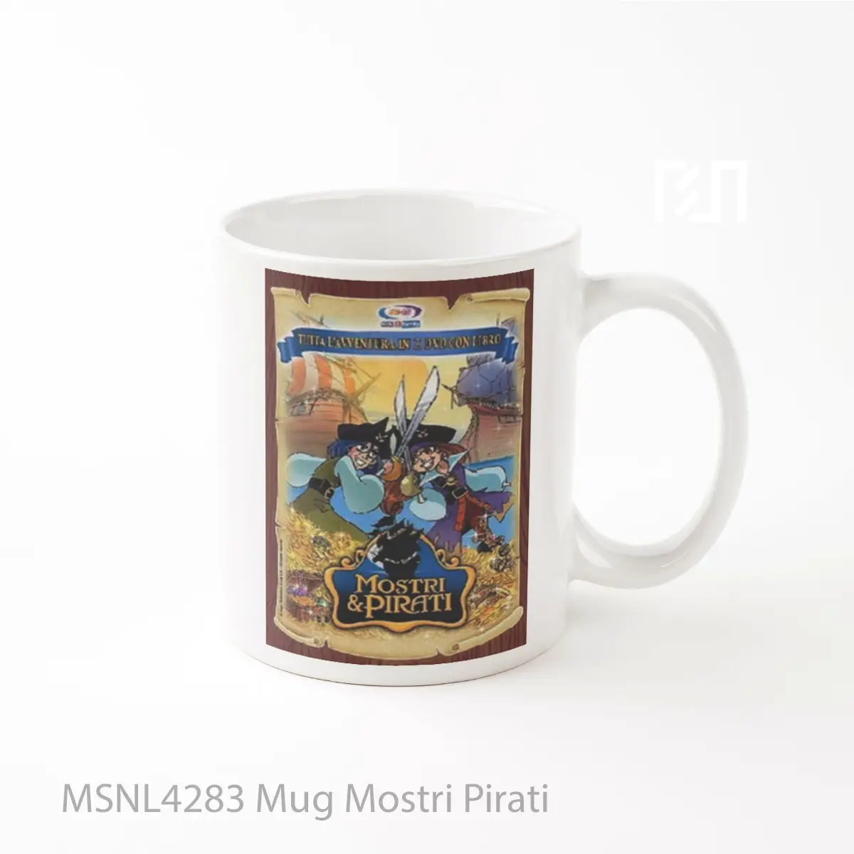 Mug Mostri Pirati Gelas Keramik Tema Film MSNL4283