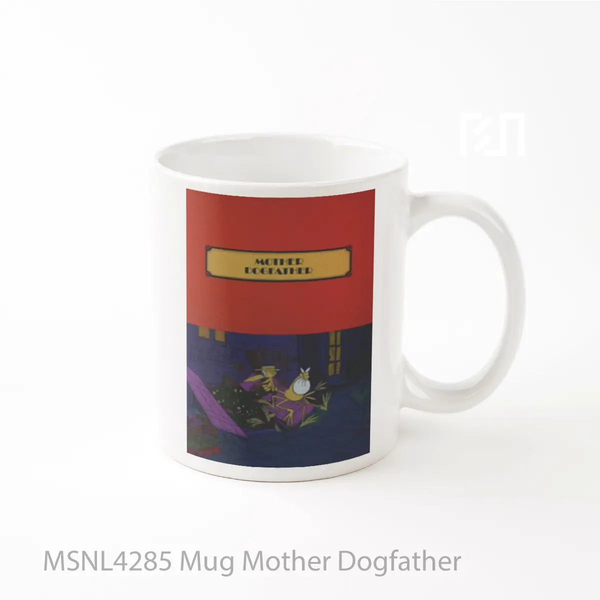 Mug Mother Dogfather Gelas Keramik Tema Film MSNL4285