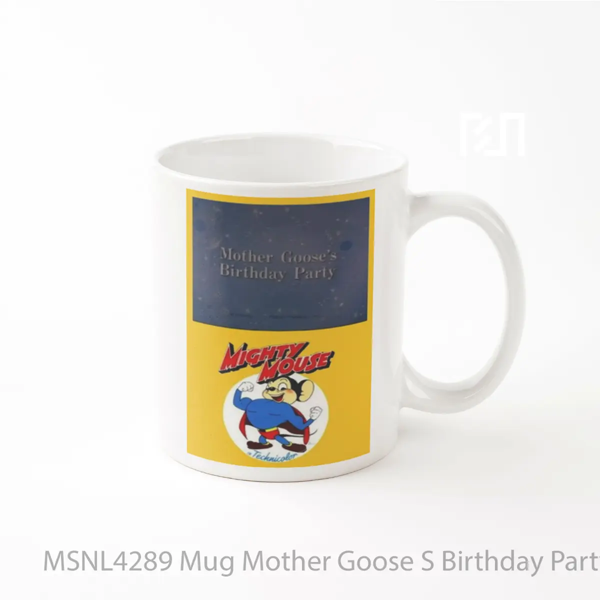 Mug Mother Goose S Birthday Party Gelas Keramik Tema Film MSNL4289