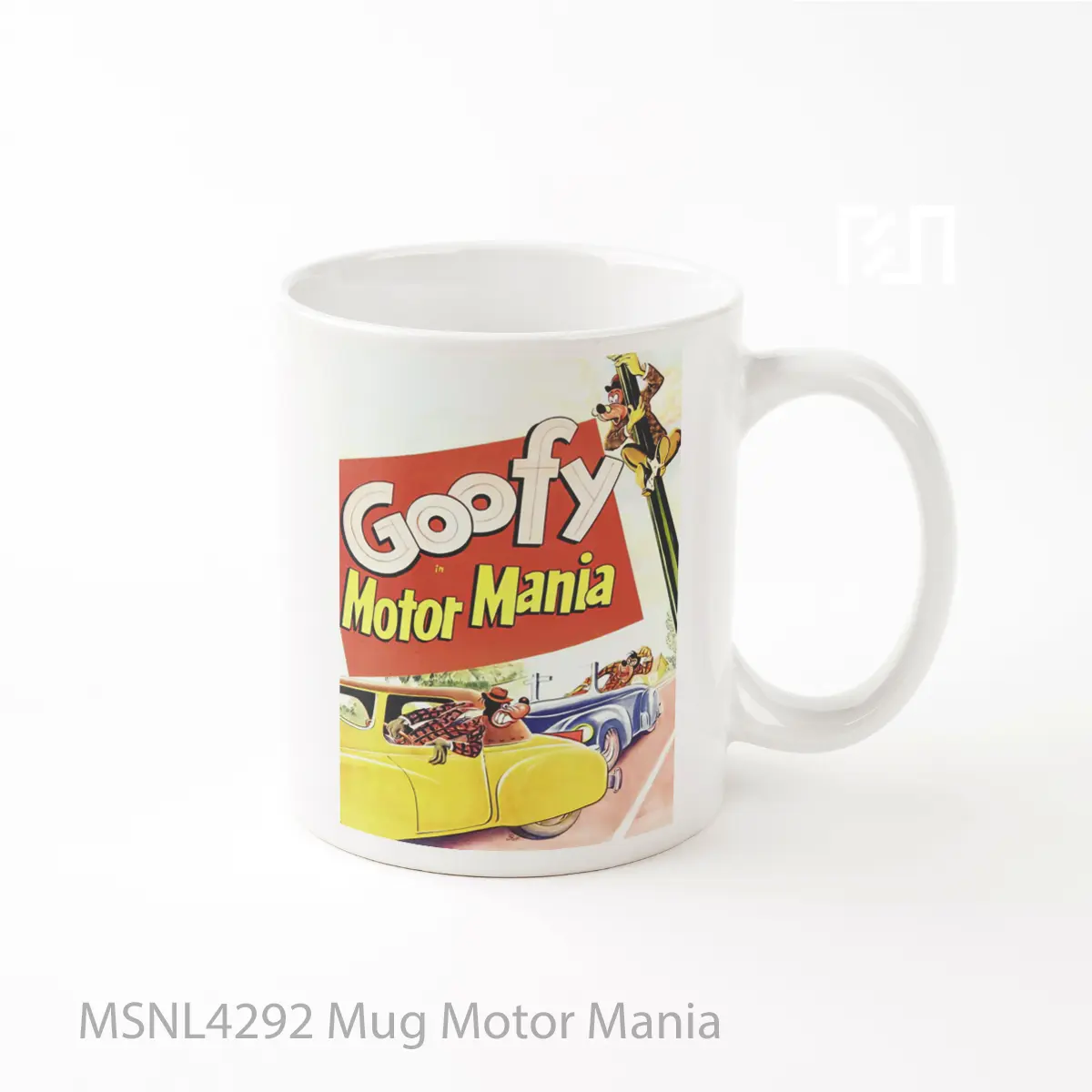 Mug Motor Mania Gelas Keramik Tema Film MSNL4292