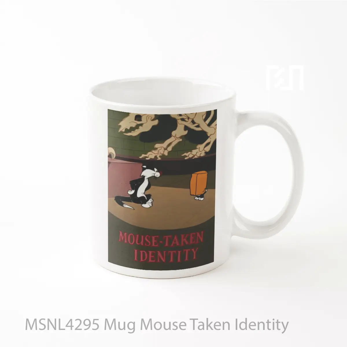 Mug Mouse Taken Identity Gelas Keramik Tema Film MSNL4295