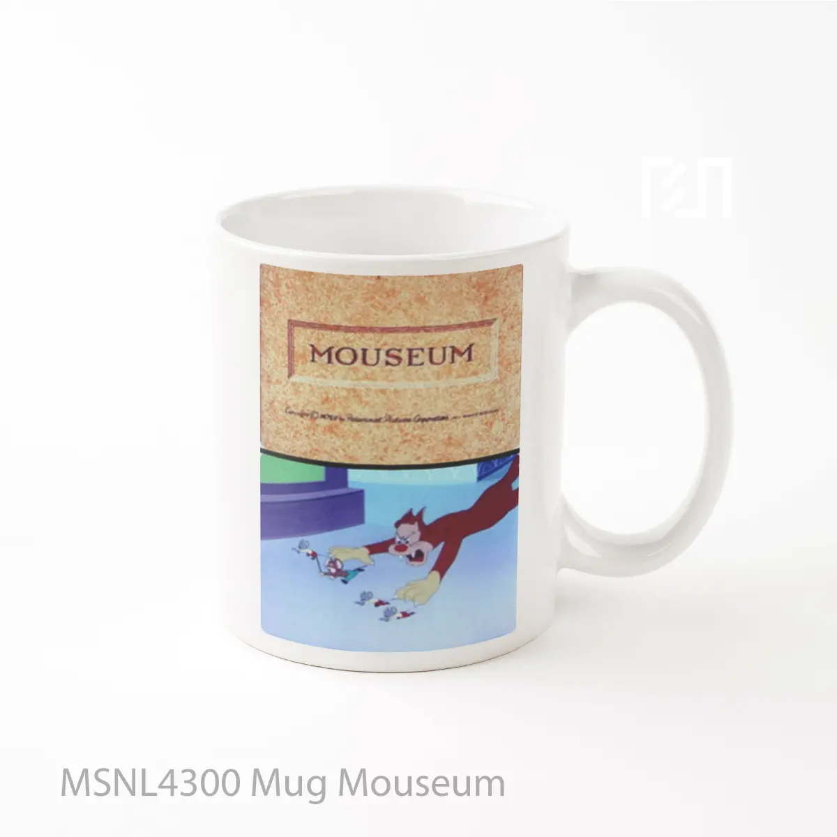 Mug Mouseum Gelas Keramik Tema Film MSNL4300