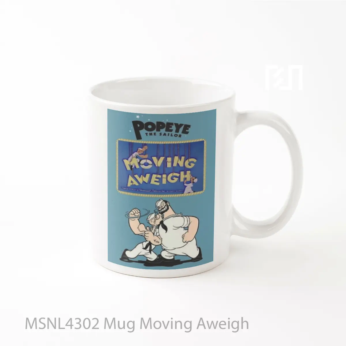 Mug Moving Aweigh Gelas Keramik Tema Film MSNL4302