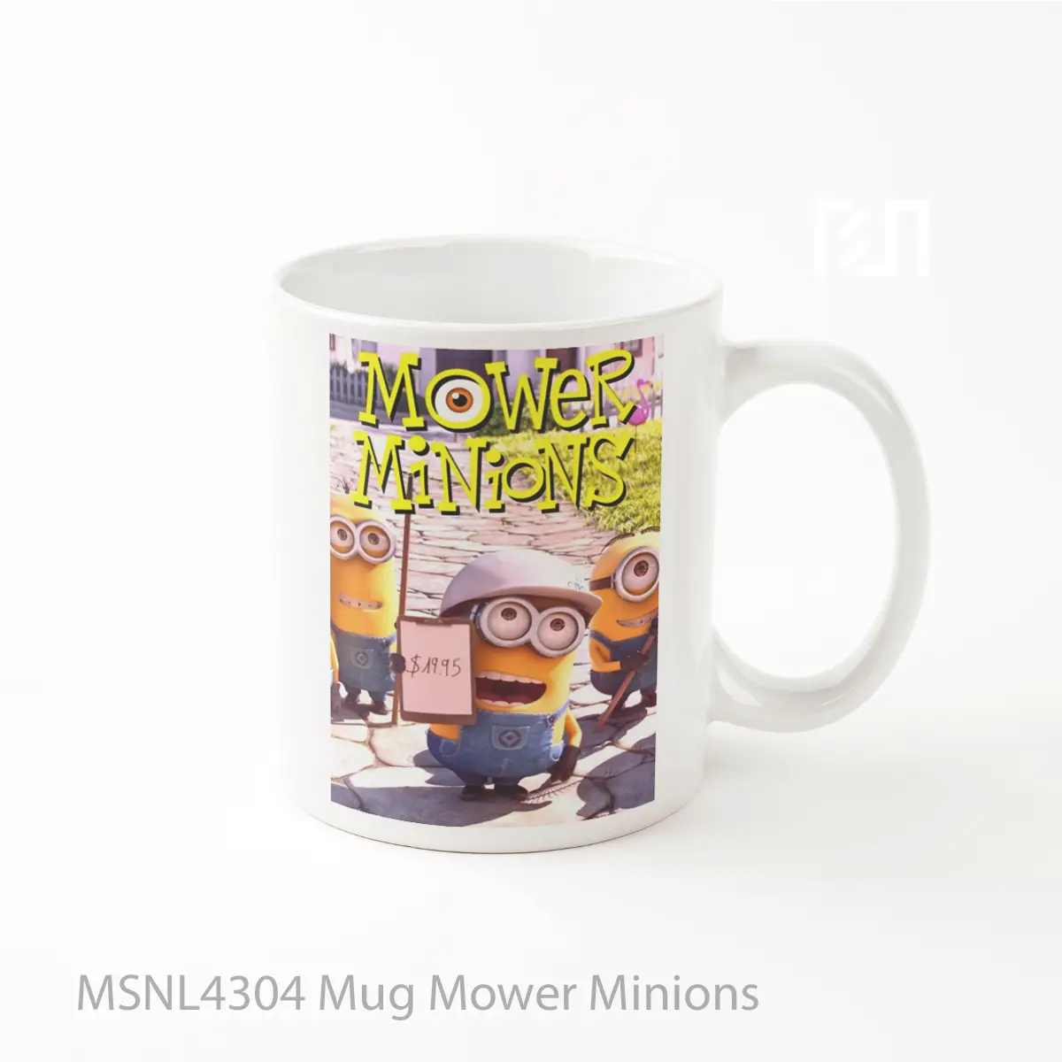 Mug Mower Minions Gelas Keramik Tema Film MSNL4304