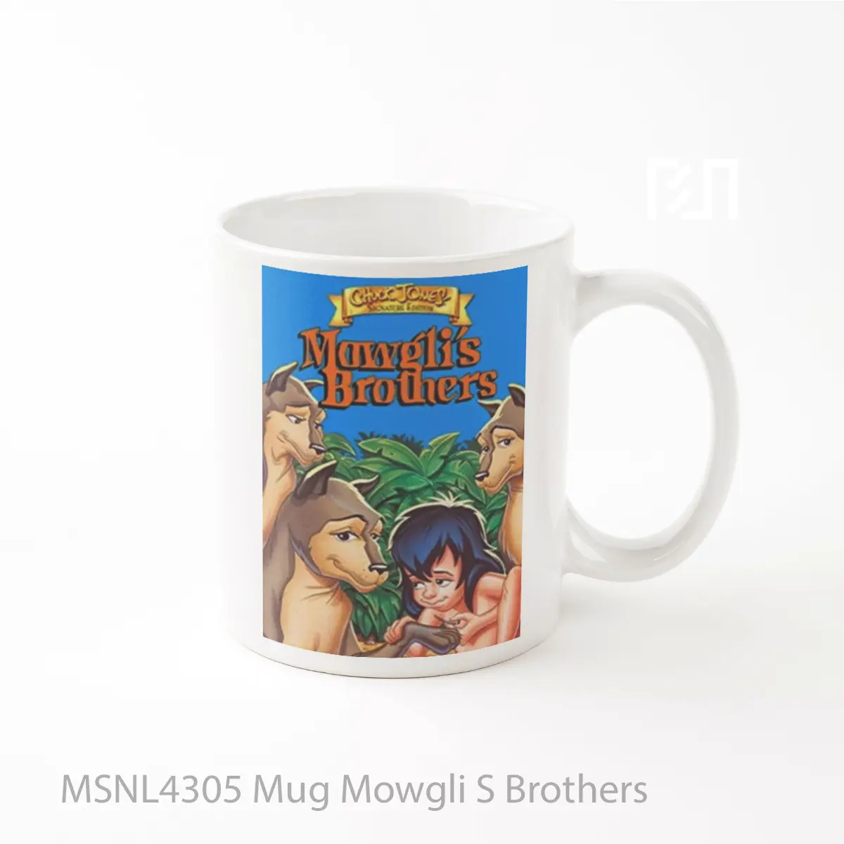 Mug Mowgli S Brothers Gelas Keramik Tema Film MSNL4305