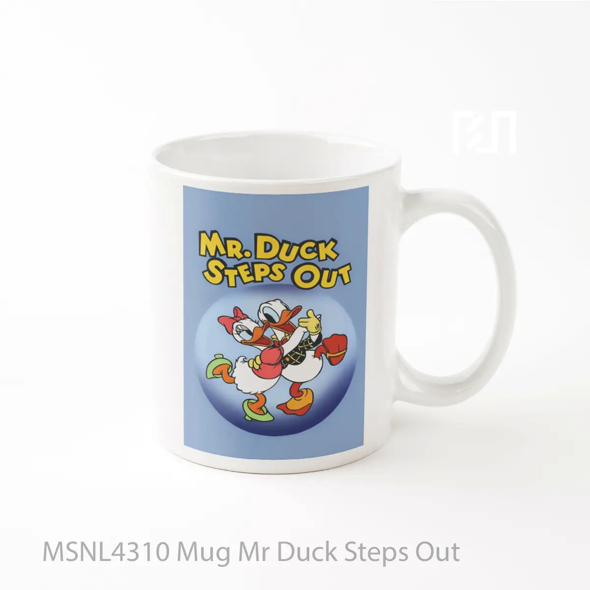 Mug Mr Duck Steps Out Gelas Keramik Tema Film MSNL4310