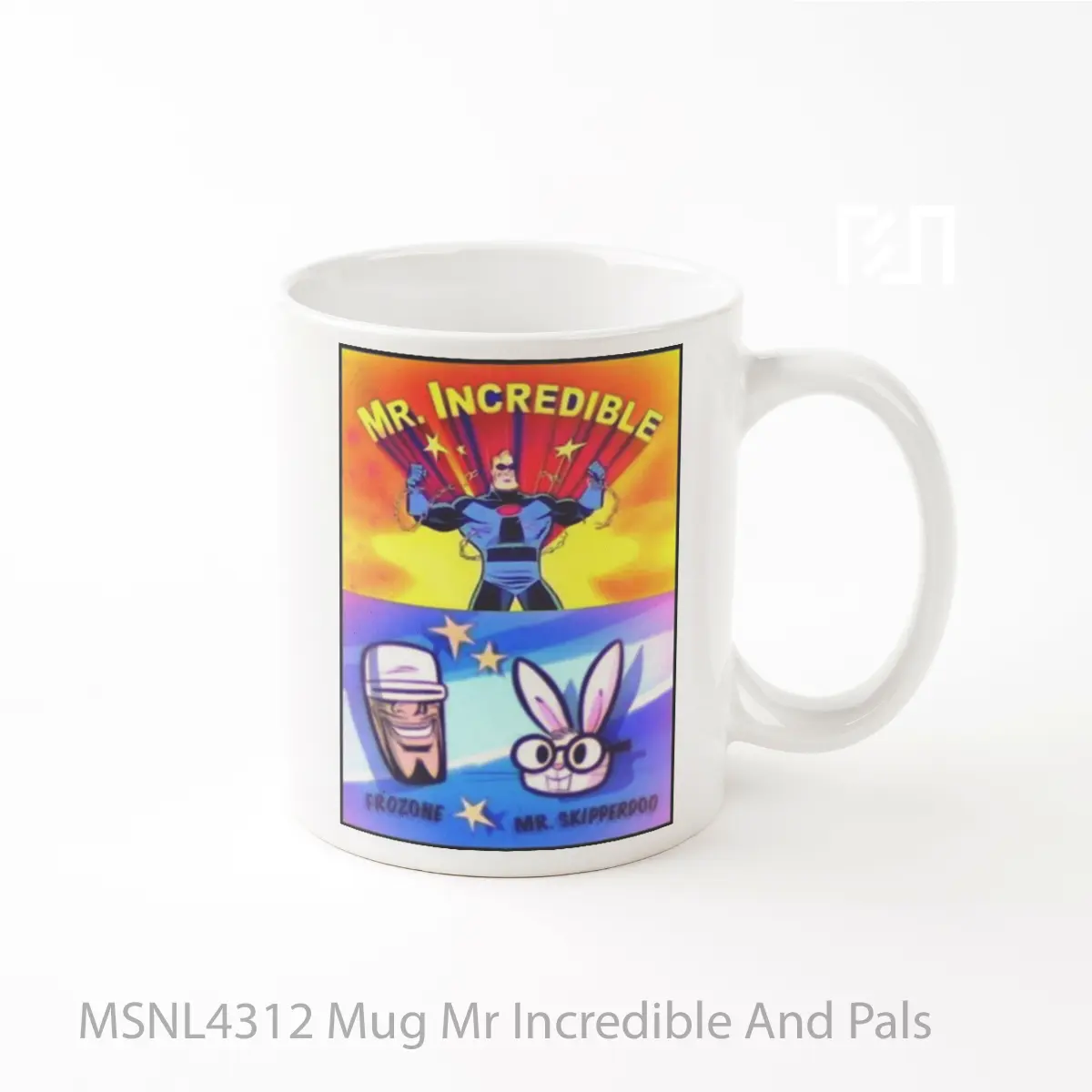 Mug Mr Incredible And Pals Gelas Keramik Tema Film MSNL4312