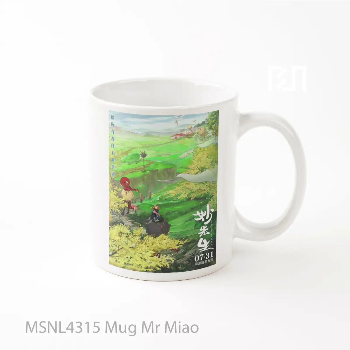 Mug Mr Miao Gelas Keramik Tema Film MSNL4315