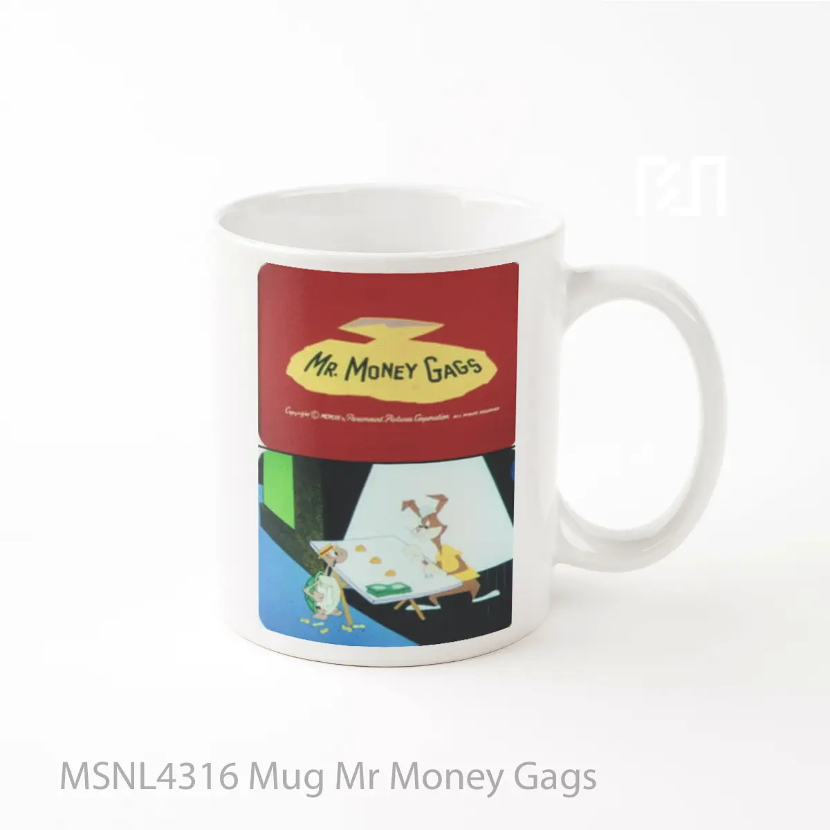 Mug Mr Money Gags Gelas Keramik Tema Film MSNL4316