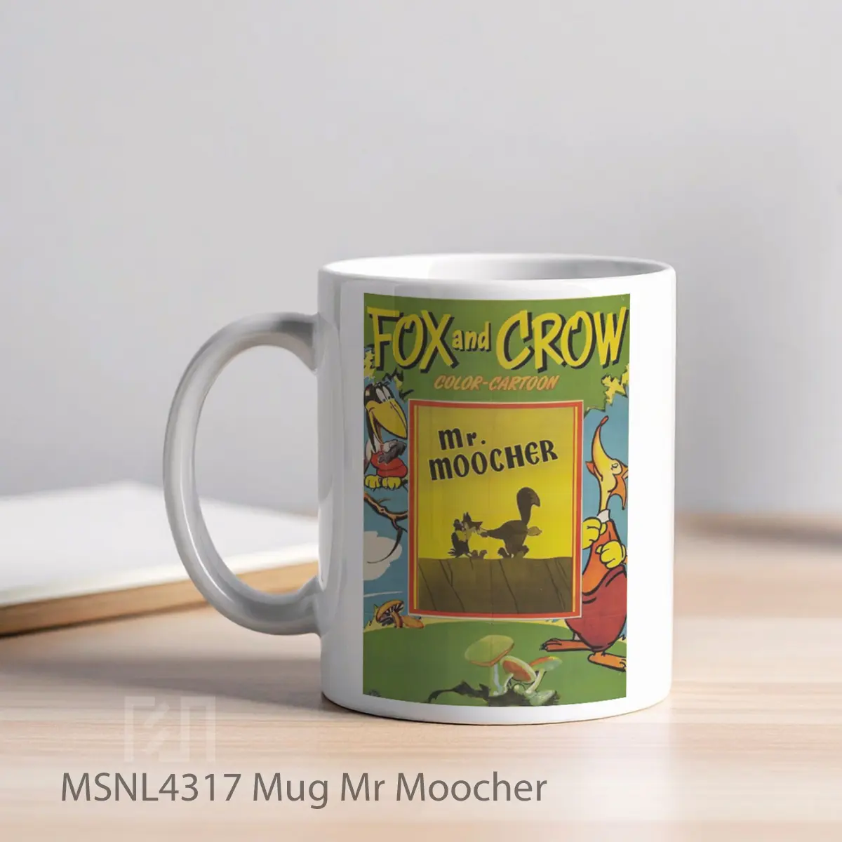 Mug Mr Moocher Gelas Keramik Tema Film MSNL4317 - Tampak Kiri