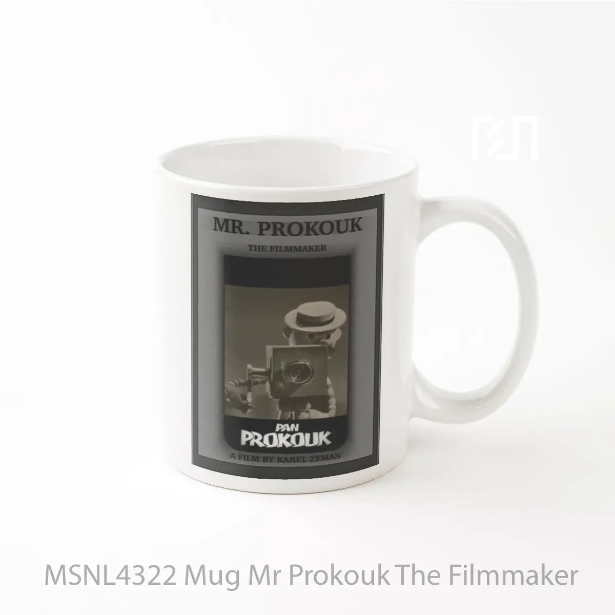 Mug Mr Prokouk The Filmmaker Gelas Keramik Tema Film MSNL4322