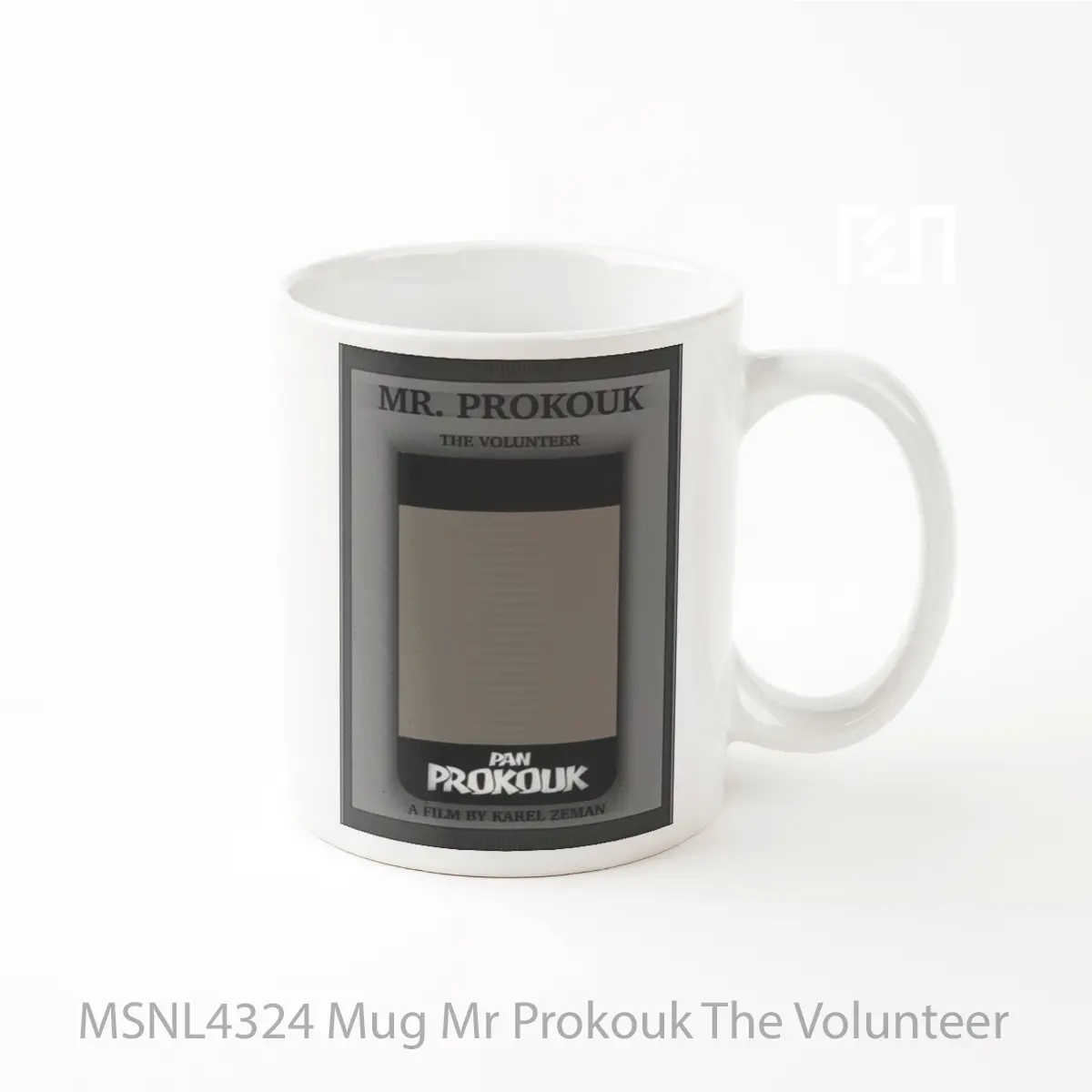 Mug Mr Prokouk The Volunteer Gelas Keramik Tema Film MSNL4324