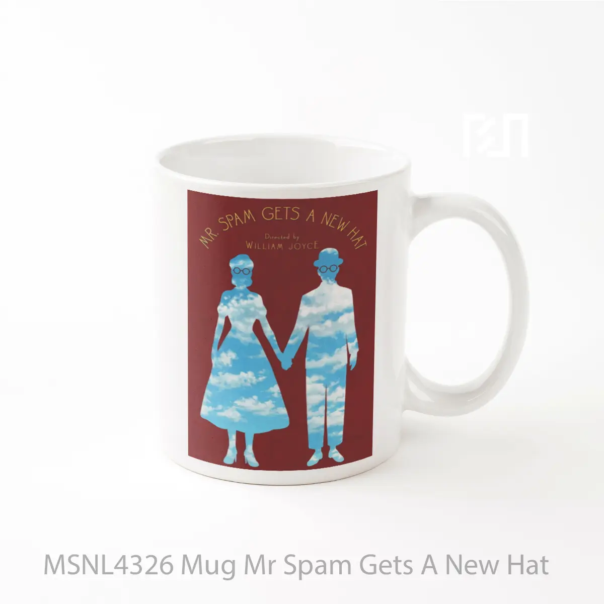 Mug Mr Spam Gets A New Hat Gelas Keramik Tema Film MSNL4326
