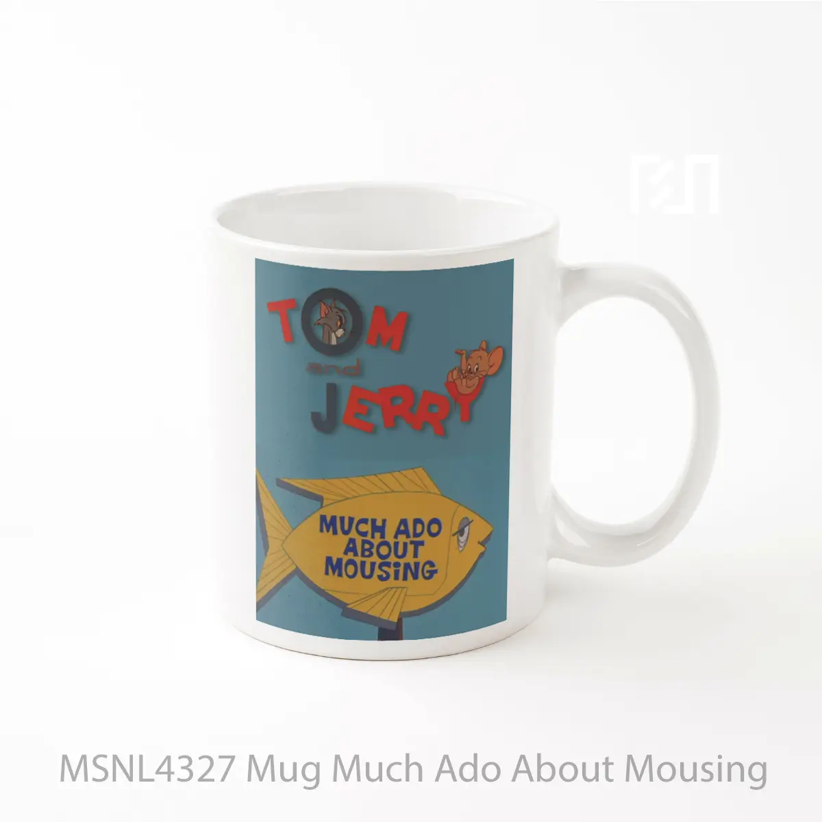 Mug Much Ado About Mousing Gelas Keramik Tema Film MSNL4327