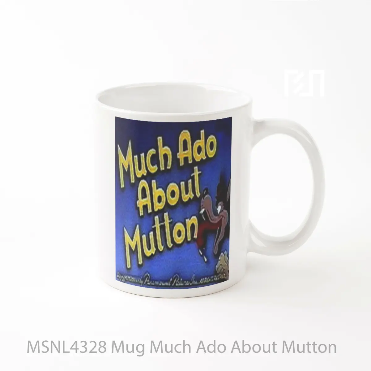 Mug Much Ado About Mutton Gelas Keramik Tema Film MSNL4328