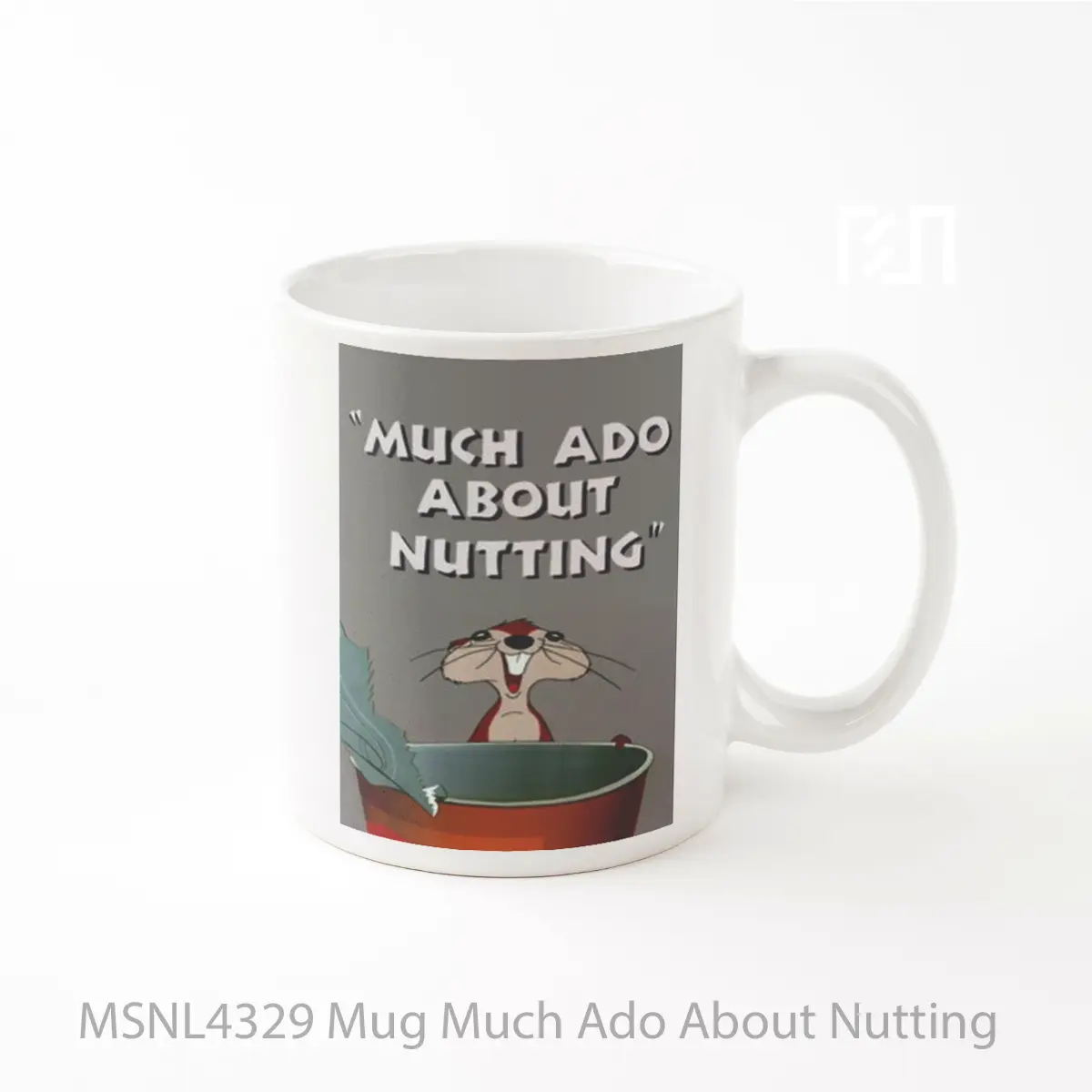 Mug Much Ado About Nutting Gelas Keramik Tema Film MSNL4329