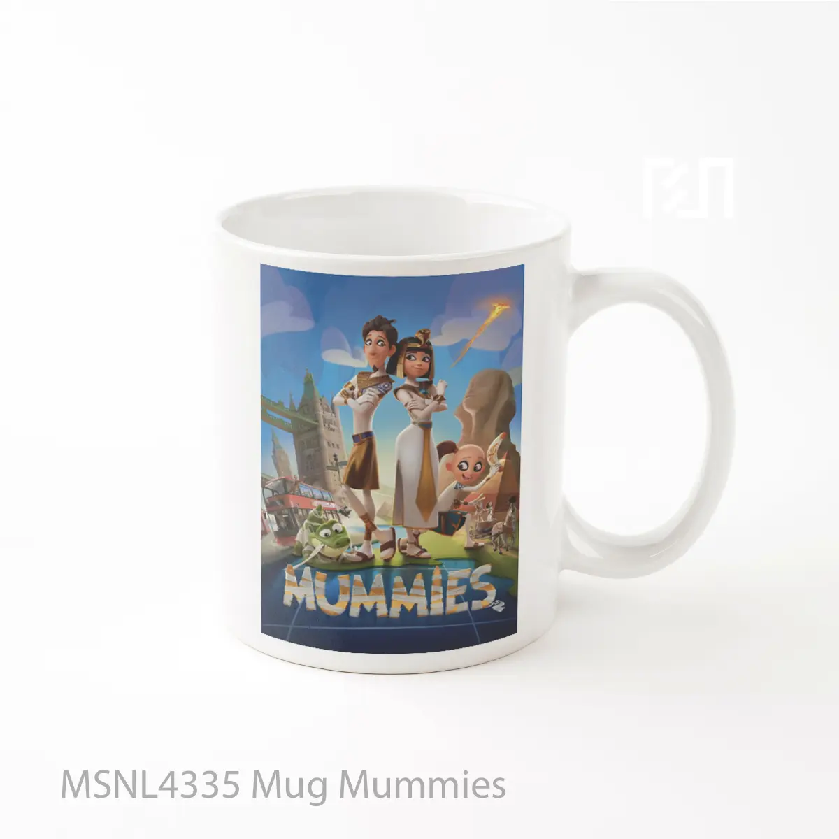 Mug Mummies Gelas Keramik Tema Film MSNL4335