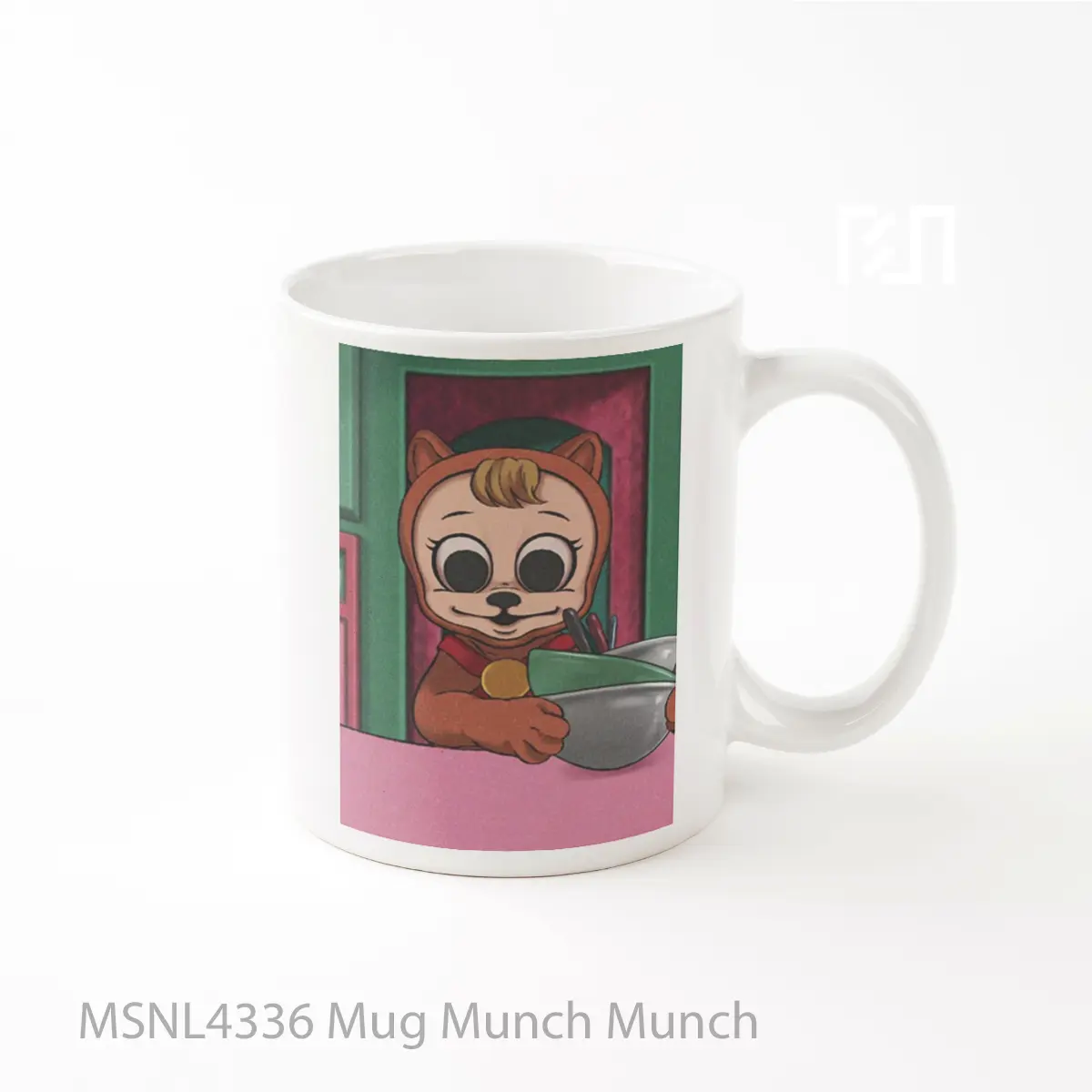 Mug Munch Munch Gelas Keramik Tema Film MSNL4336
