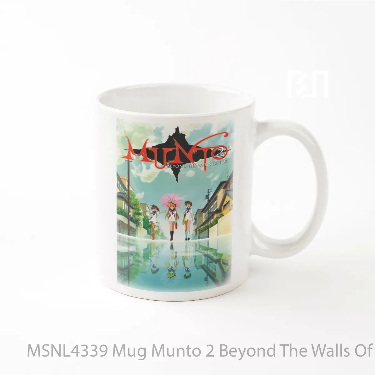 Mug Munto 2 Beyond The Walls Of Time Gelas Keramik Tema Film MSNL4339