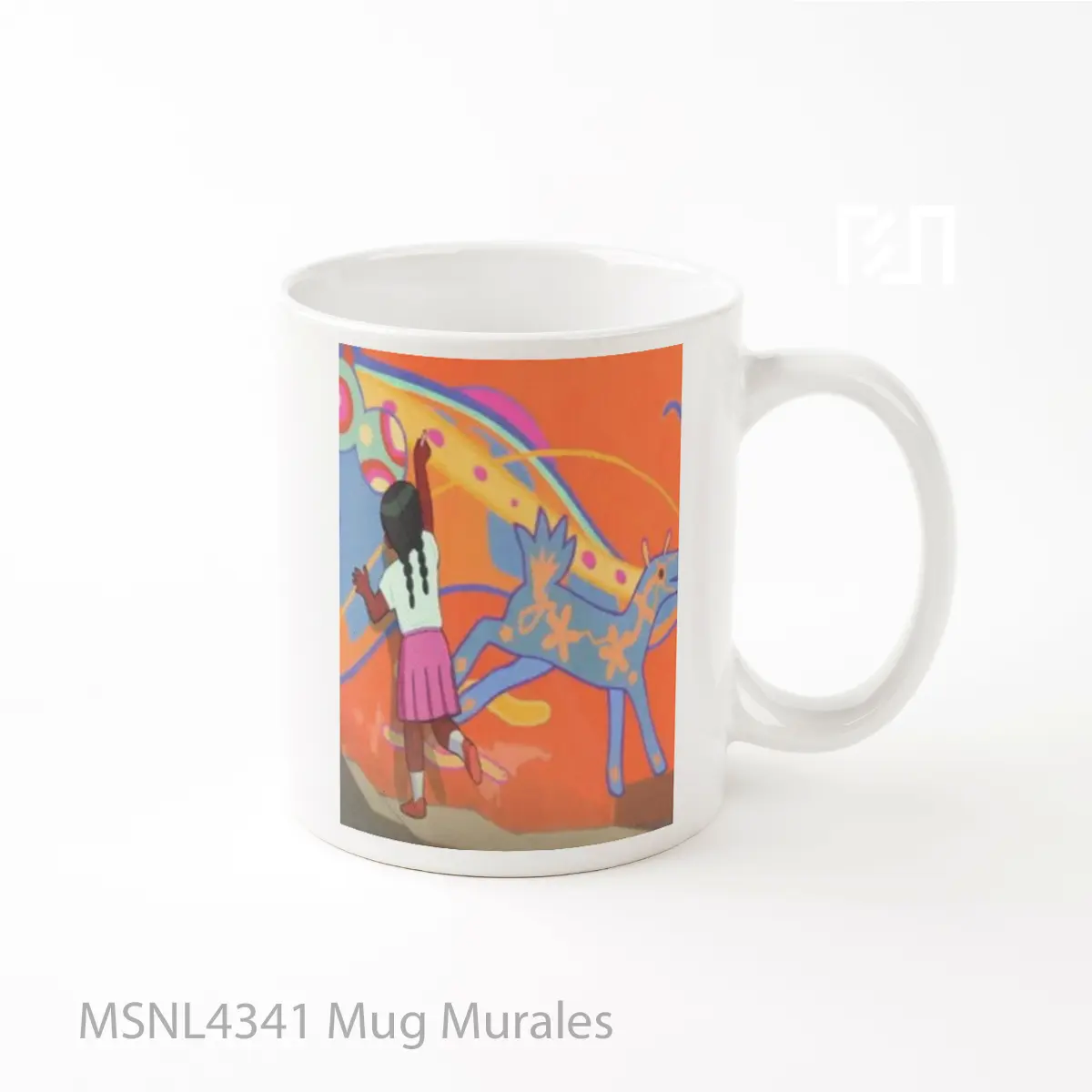 Mug Murales Gelas Keramik Tema Film MSNL4341
