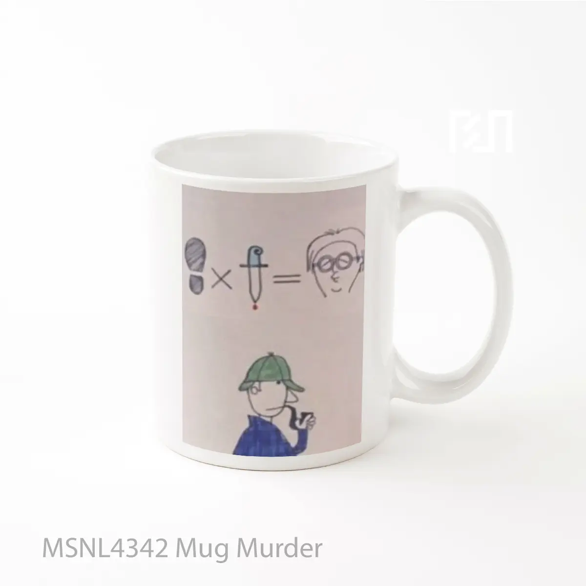 Mug Murder Gelas Keramik Tema Film MSNL4342